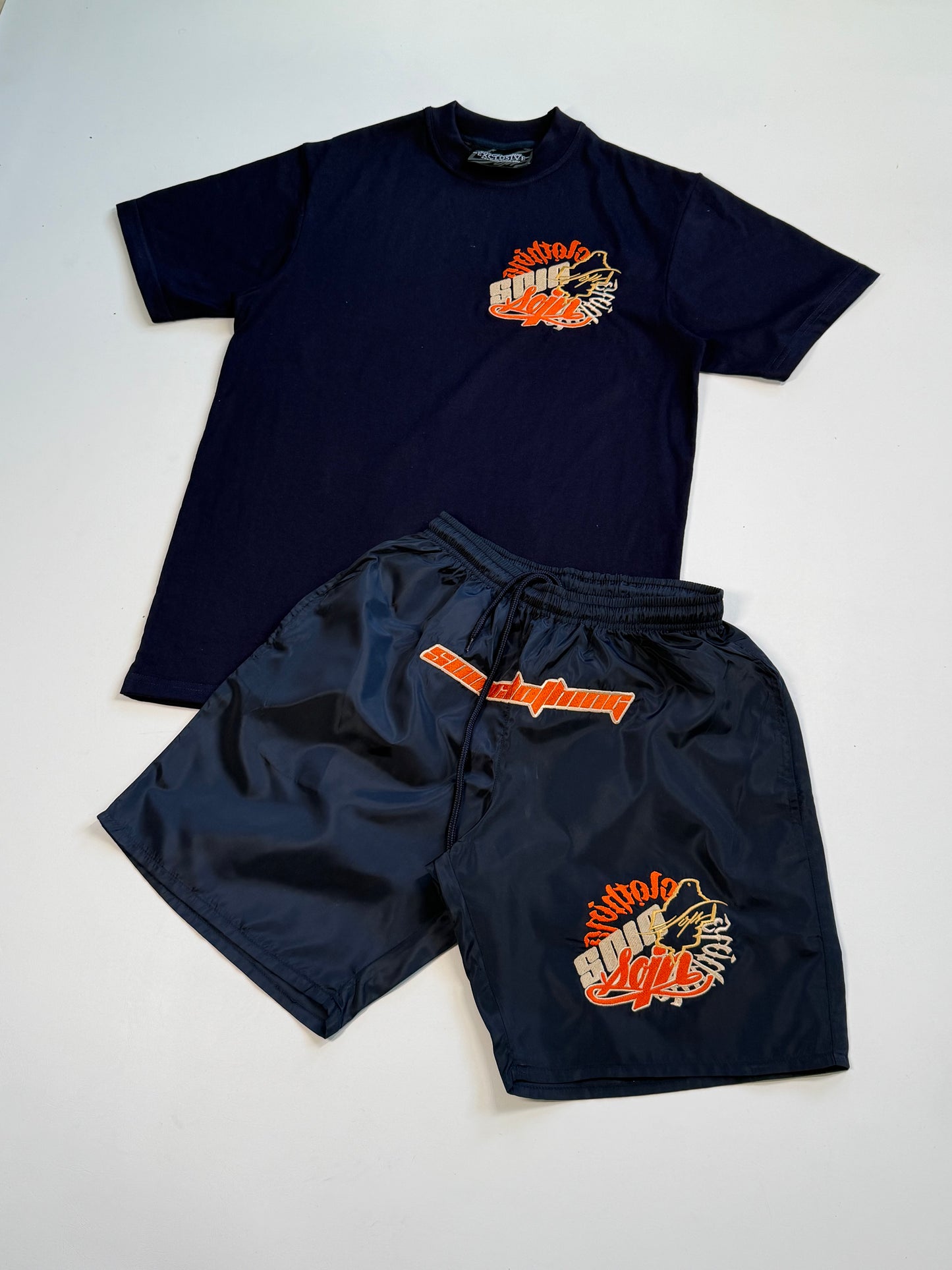 Navy Creme Set