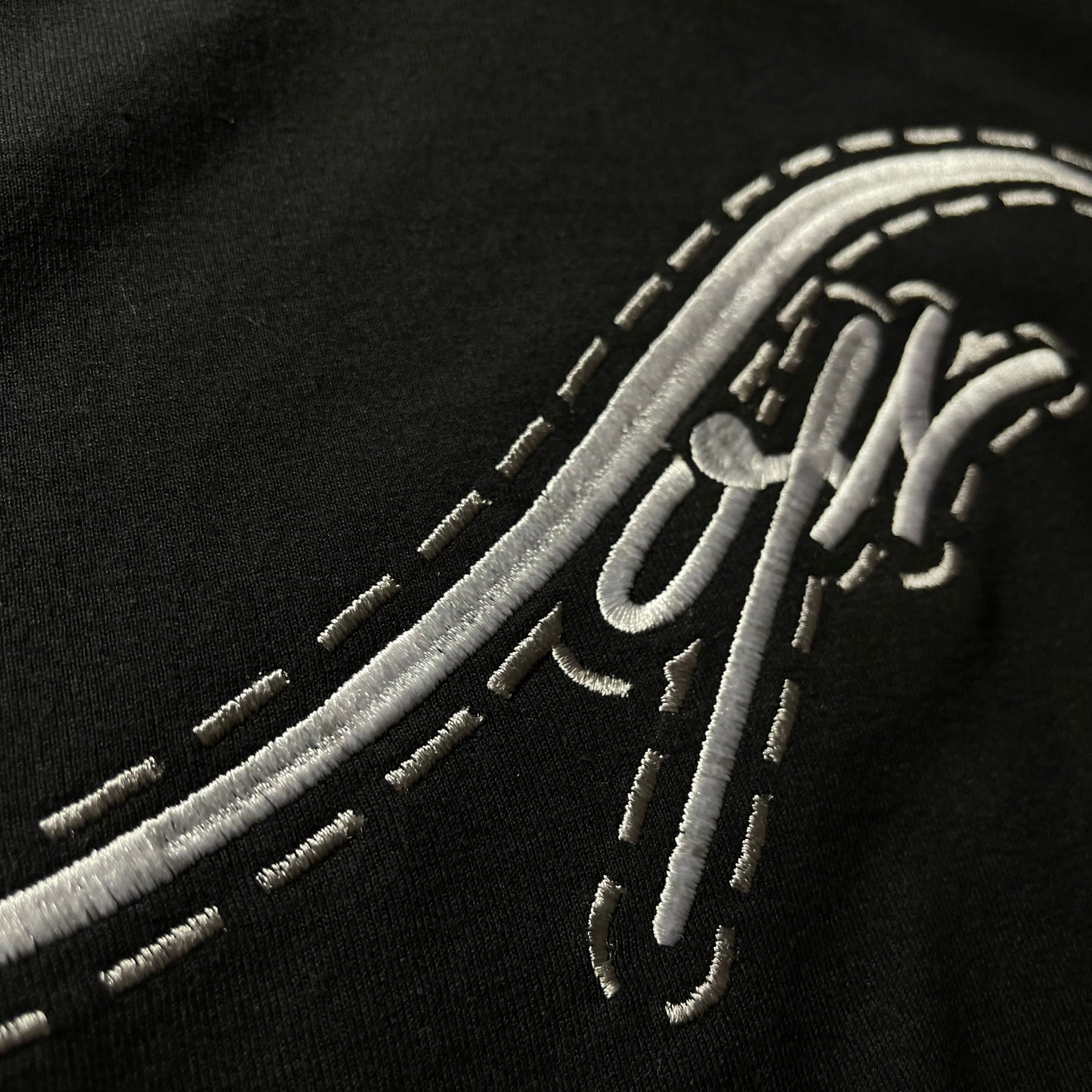 Black Broken Line