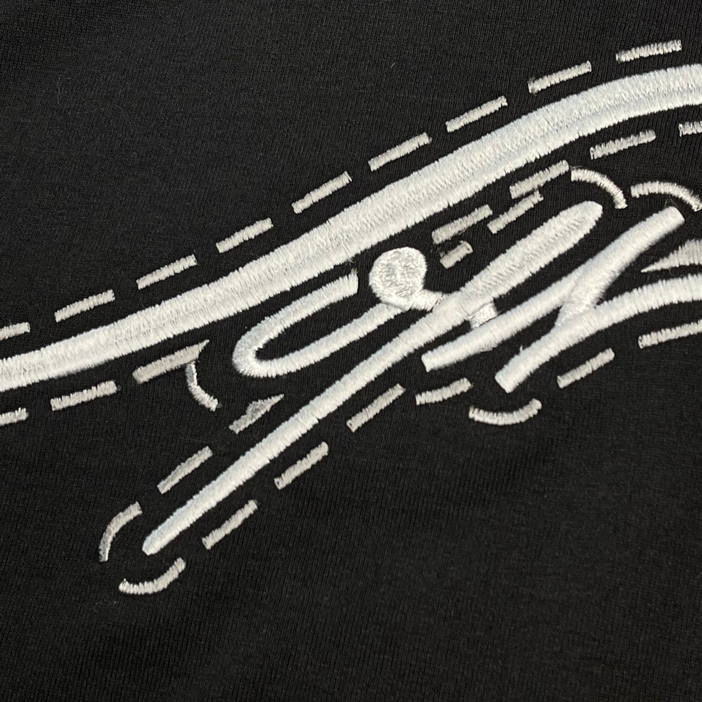 Black Broken Line