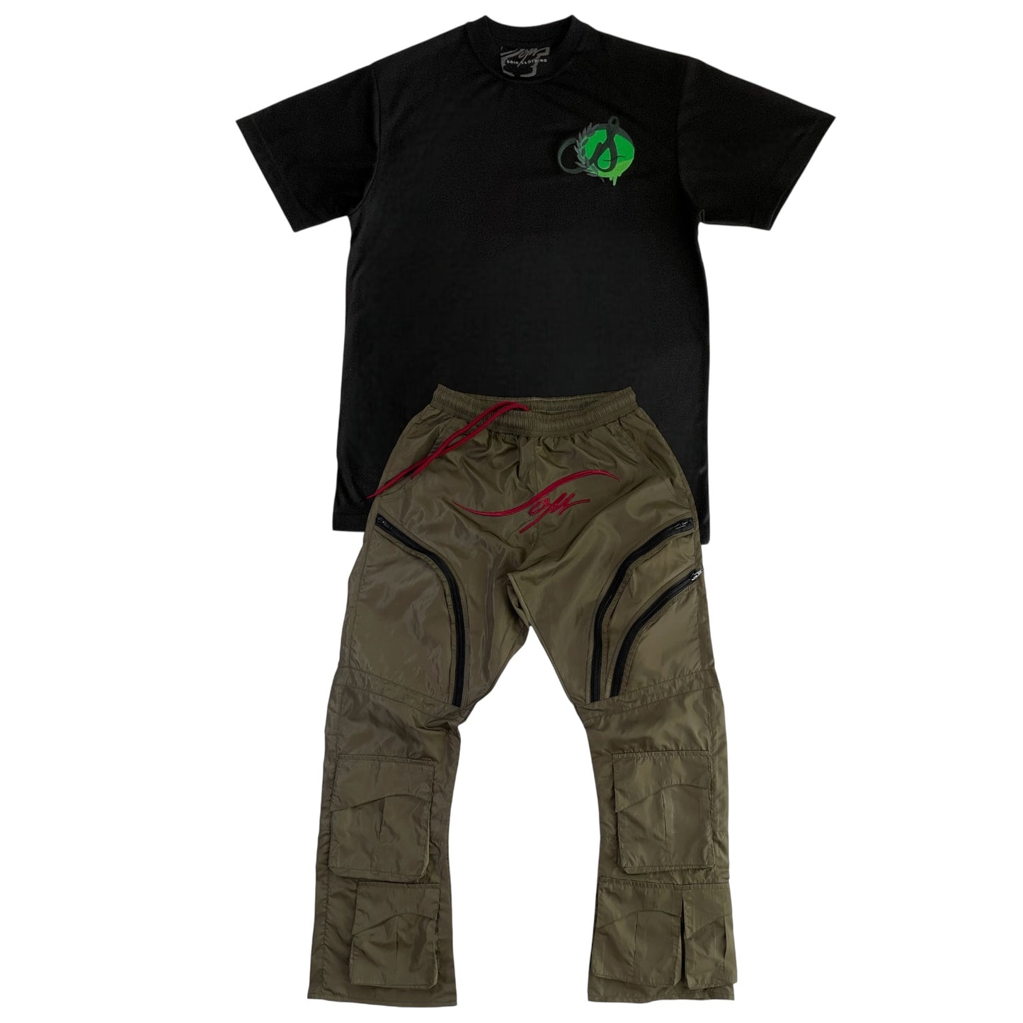 Militar Green set ( free tshirts)