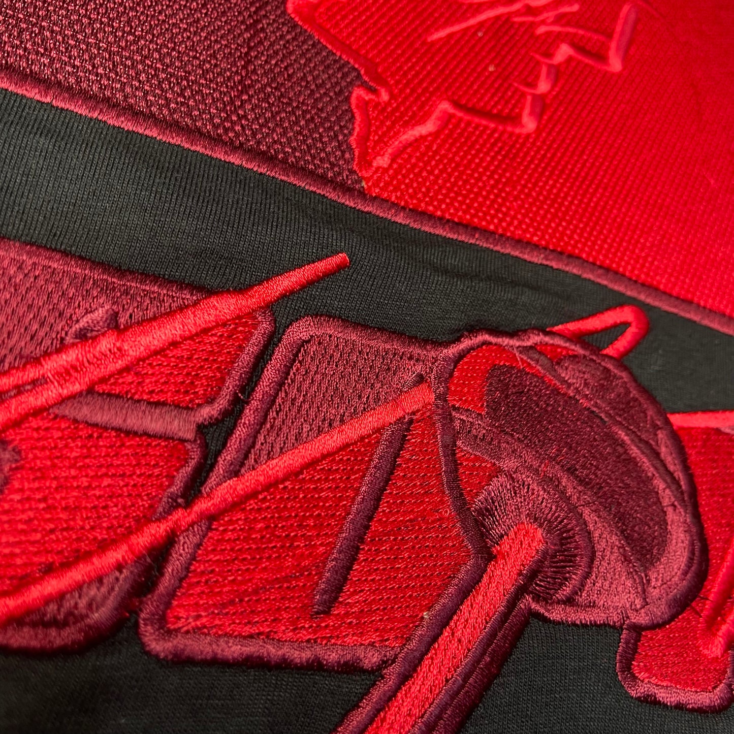 Black Red Monochromatic