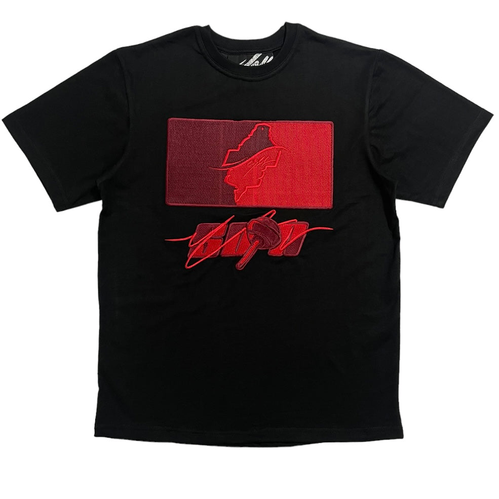 Black Red Monochromatic