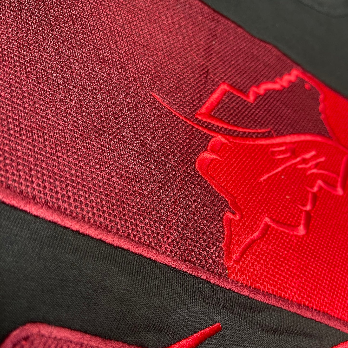 Black Red Monochromatic