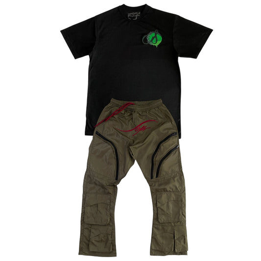 Militar Green set ( free tshirts)