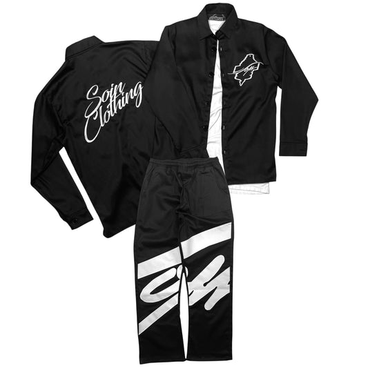 Black jean set