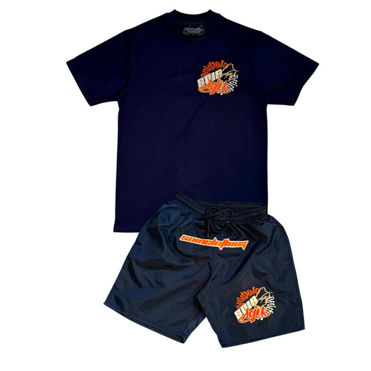 Navy Creme Set