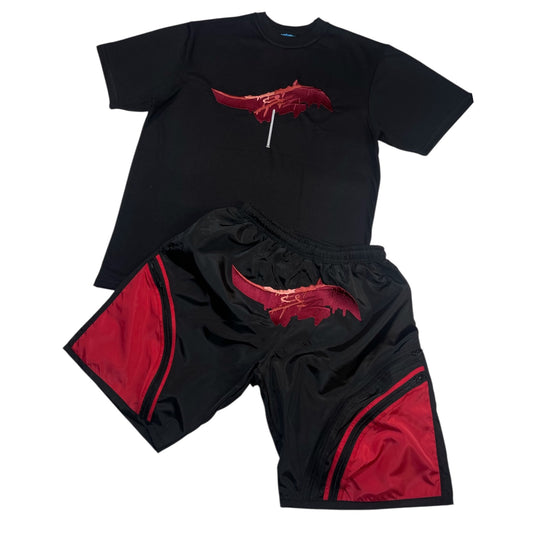 Red Tone Drips (2XL)